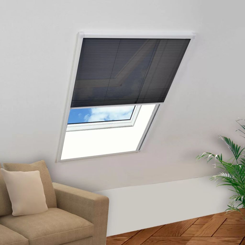 Plisse Insect Screen Window 80 x 160 cm